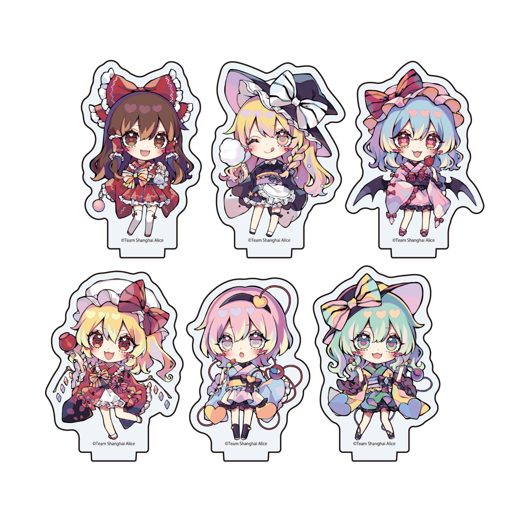 Amazon.co.jp: 東方Project 01 浴衣ver.[ミニキャライラスト